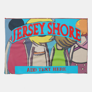 Jersey Shore Beach Handtücher
