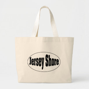 Jersey Shore Oval Jumbo Stoffbeutel