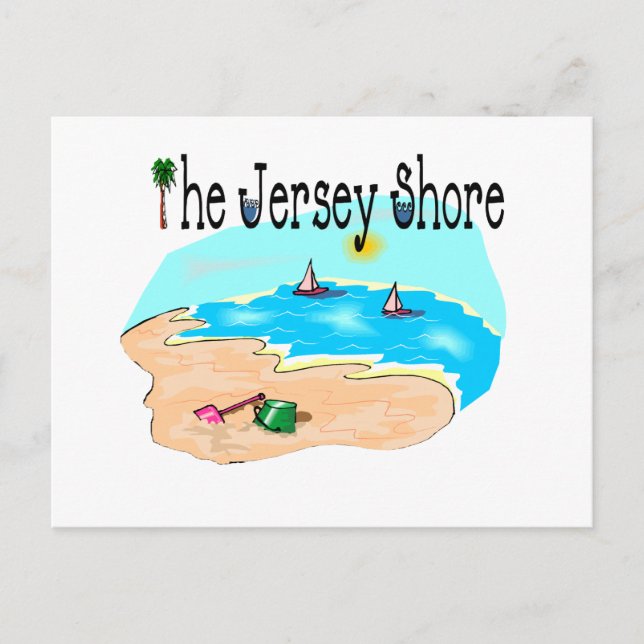 Jersey Shore Postkarte (Vorderseite)