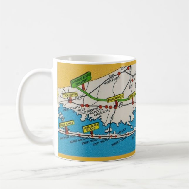 Jersey Shore Tasse (Links)