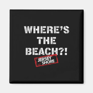 Jersey Shore - Wo ist der Strand  Magnet
