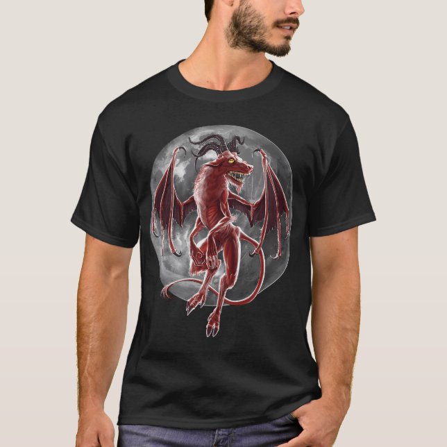 Jersey-Teufel T-Shirt (Vorderseite)