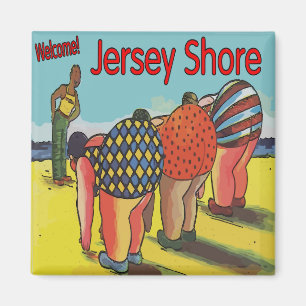 Jersey-Ufer-Übungs-Klasse Magnet