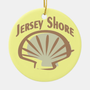 Jersey-Ufer Vintag Keramikornament