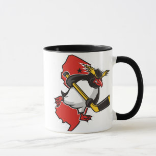 Jerseypenguins-Wecker-Tasse Tasse