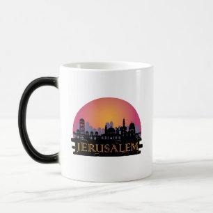 Jerusalem Alte Stadt Skyline - Israel Reisen Verwandlungstasse