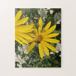 Jerusalem-Blume mit Biene