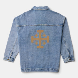 Jerusalem Cross Jeansjacke