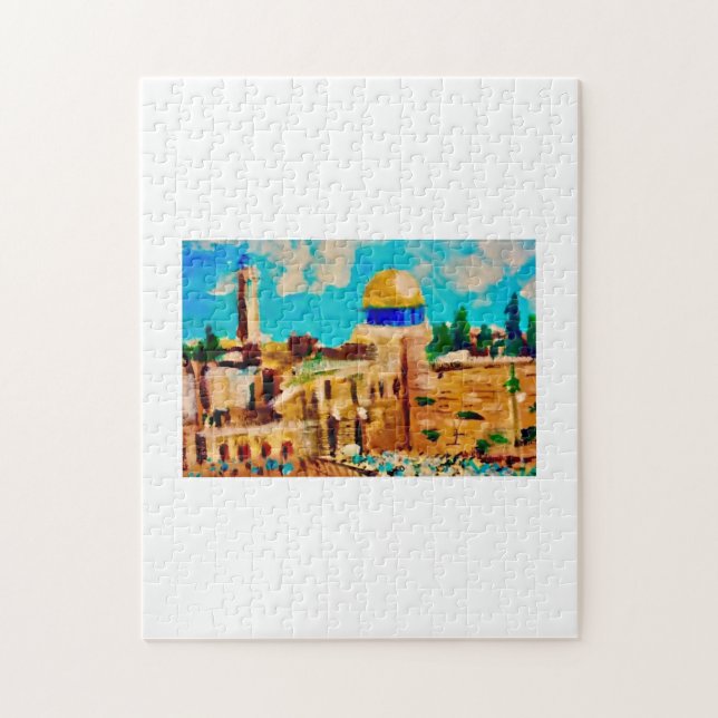 Jerusalem, die scheidende Mauer (Vertikal)