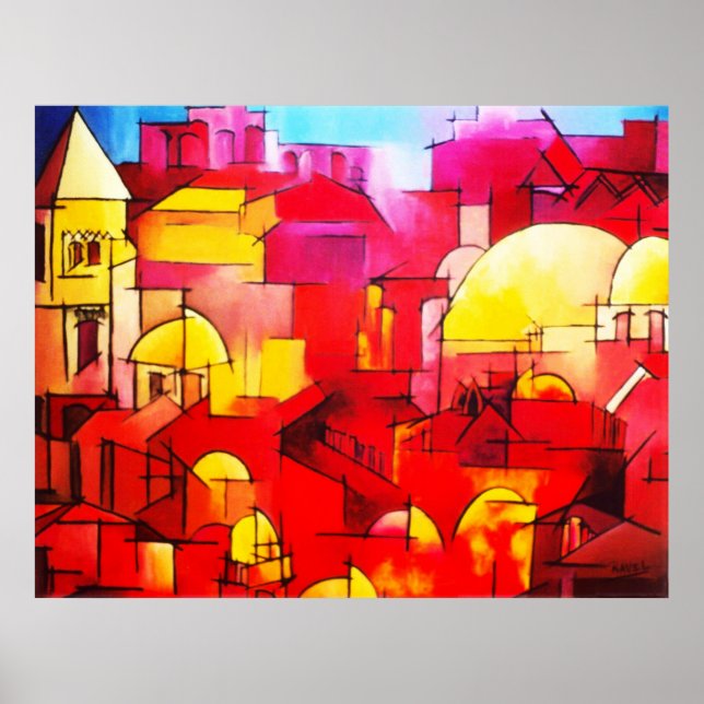 Jerusalem-Fieber Poster (Vorne)