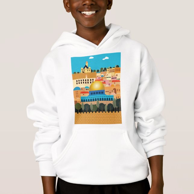 Jerusalem Hoodie (Vorderseite)