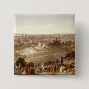 Jerusalem in ihrer Herrlichkeit, graviert von Button