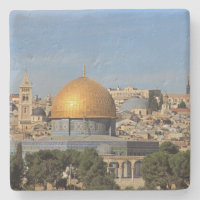 Jerusalem, Israel-Platz-Untersetzer