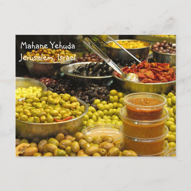 Jerusalem Israel Postkarte (Vorderseite)