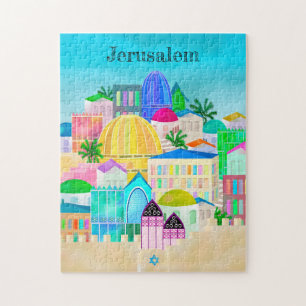 Jerusalem Israel Reiseplakat