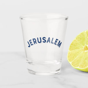 Jerusalem Isreal Schnapsglas