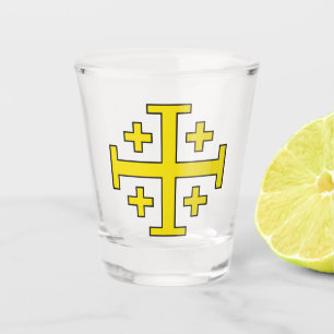 Jerusalem-Kreuz Schnapsglas