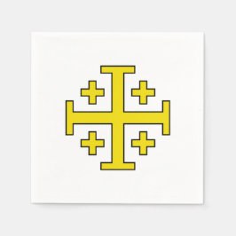 Jerusalem-Kreuz Serviette
