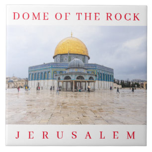 Jerusalem Kuppel der Felsenansicht Keramik Fliese