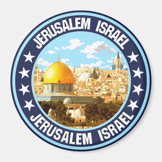 Jerusalem Magnet (Vorne)