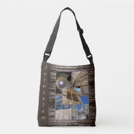 Jerusalem Palestine Architecture Collage Tasche