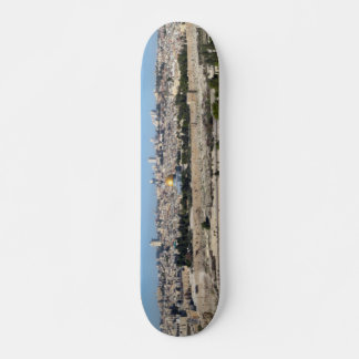 Jerusalem Panorama aus dem Berg der Oliven Skateboard
