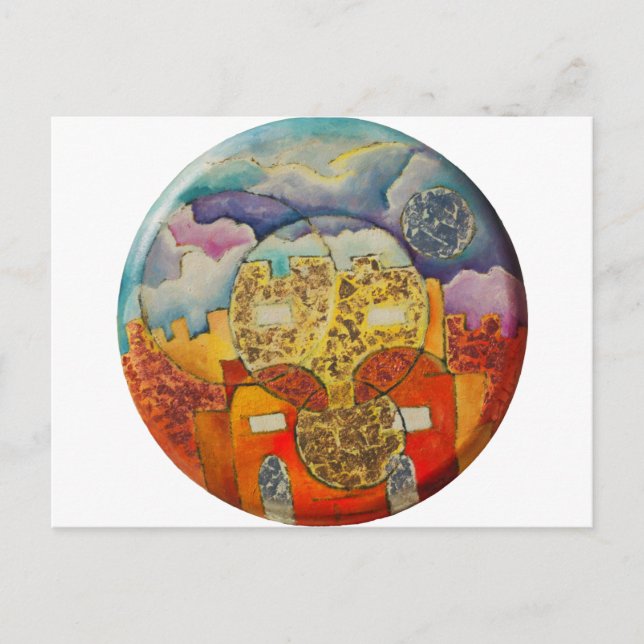 Jerusalem Postkarte (Vorderseite)