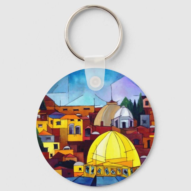 Jerusalem Schlüsselanhänger (Vorderseite)