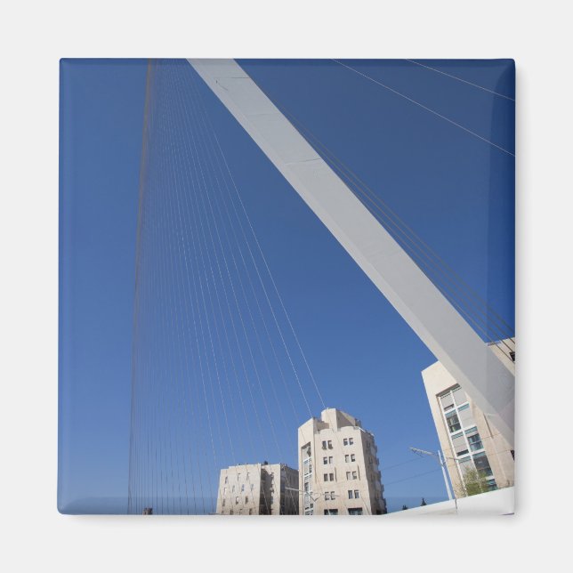 Jerusalem Sehnenbrücke Magnet (Vorne)