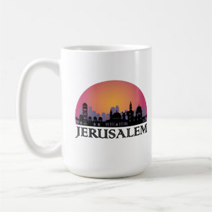 Jerusalem Skyline - Israel Travel Kaffeetasse
