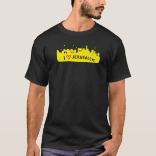 Jerusalem Stadt Israel Erinnerung an Männer 6 T-Shirt