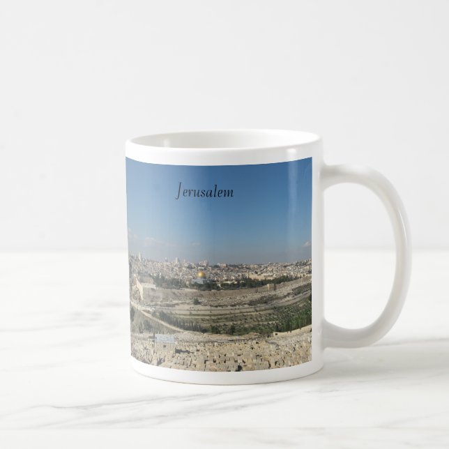 Jerusalem-Tasse Kaffeetasse (Rechts)