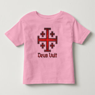 Jerusalem Tempelritter Kreuzfahrer Kreuz Christlic Kleinkind T-shirt