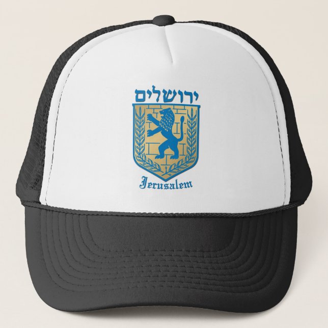 Jerusalem Truckerkappe (Vorderseite)