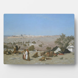 Jerusalem vom Ölberg   1880 Fotoplatte