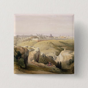 Jerusalem vom Ölberg, am 8. April 1839 Button