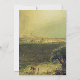 Jerusalem vom Ölberg Einladung