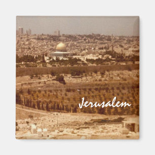 Jerusalem von Goldmagneten Magnet