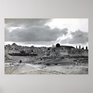 Jerusalem - Vorher 1940 Poster
