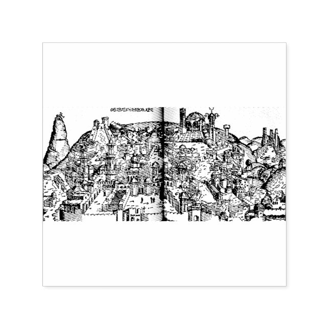 Jerusalem während der Regierung Salomons Permastempel (Design)