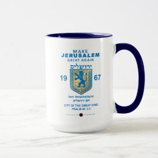Jerusalem wieder groß machen tasse