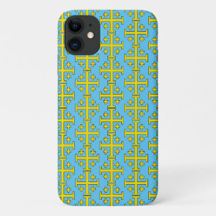 Jerusalemkreuz Fünffaches Kreuz Christi Case-Mate iPhone Hülle