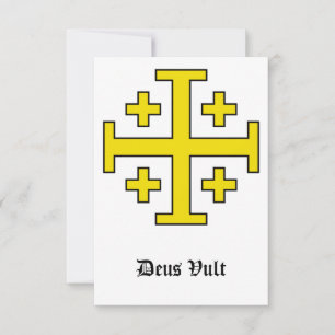 Jerusalemkreuz Heilige Karte