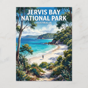 Jervis Bay Nationalpark Australien Postkarte