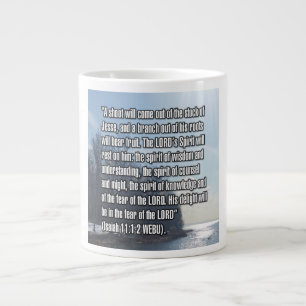 Jesaja 11:1-2 WEBU Mug Jumbo-Tasse
