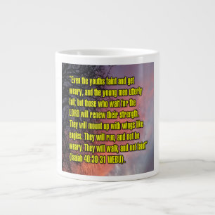 Jesaja 40:30-31 WEBU Tasse