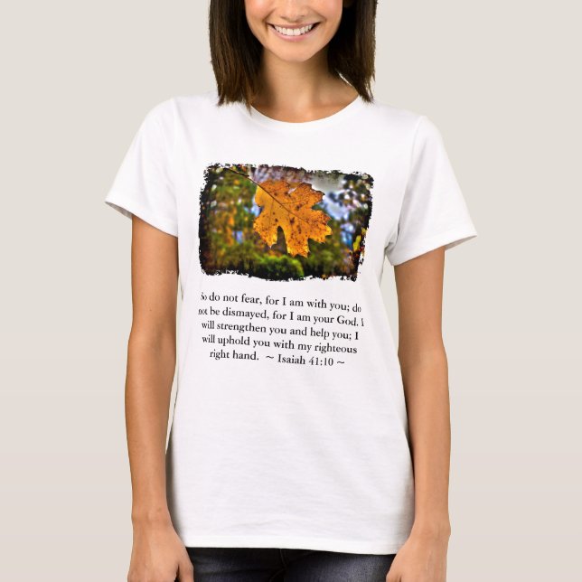 Jesaja-41:10 T-Shirt (Vorderseite)