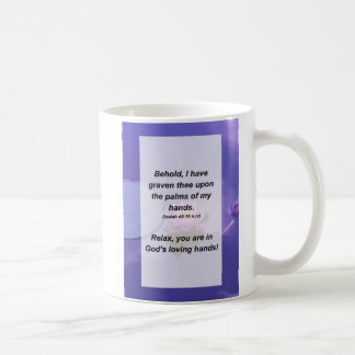 Jesaja 49:16 Siehe, ich habe dich auf dem Kaffeetasse