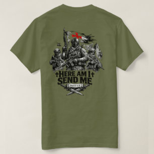 Jesaja 6:8 Warrior T-Shirt 