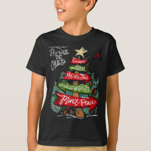 Jesaja 9_6 Und er wird Jesus Weihnachten C genannt T-Shirt